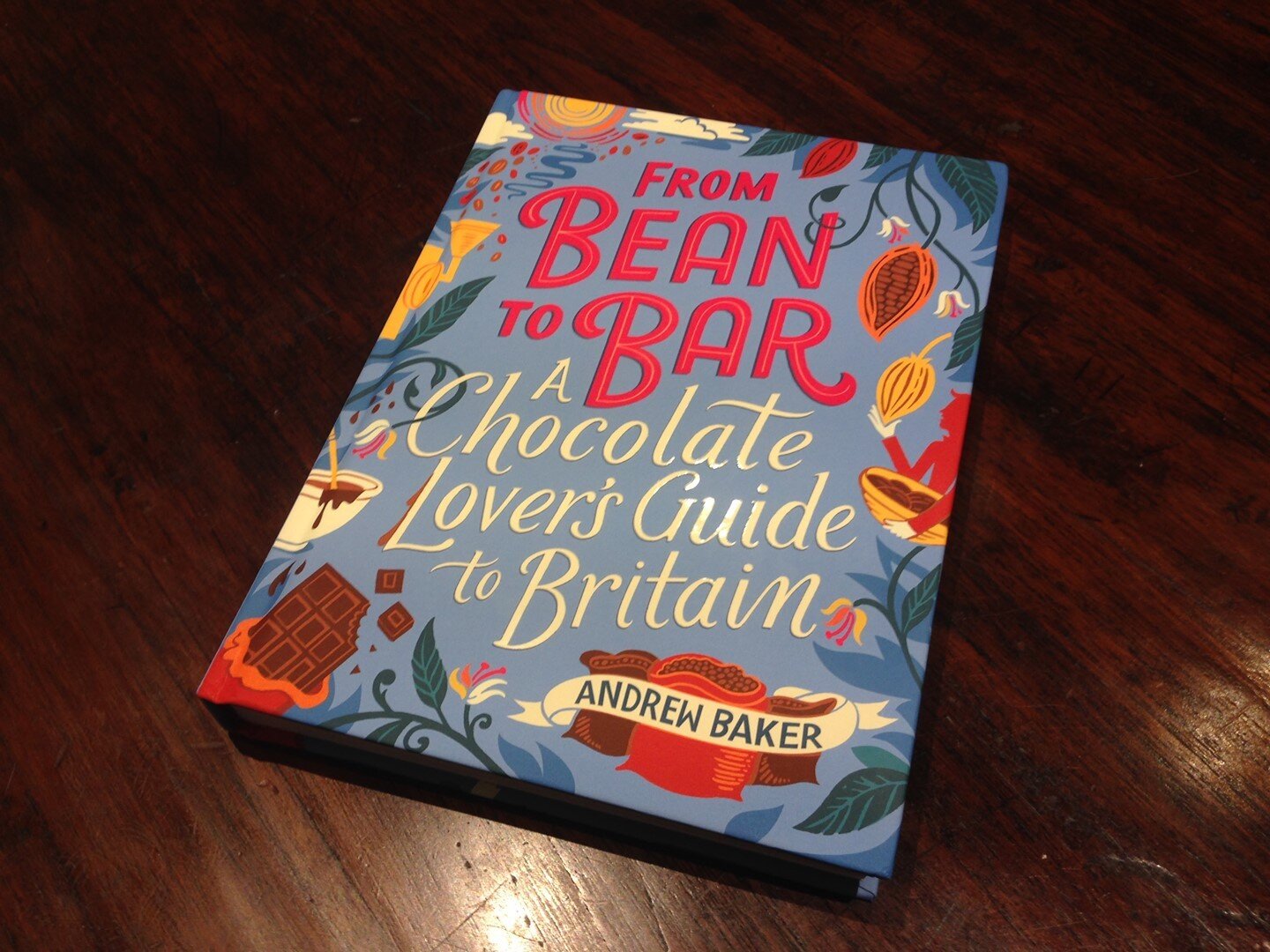 Are you planning to stay in the UK this summer and daydreaming about a chocolate adventure?  If so, then the amazing Andrew Baker's book is what you need to get planning one.
Andrew is an Editor at The Telegraph and a serious chocolate fiend.  Two o